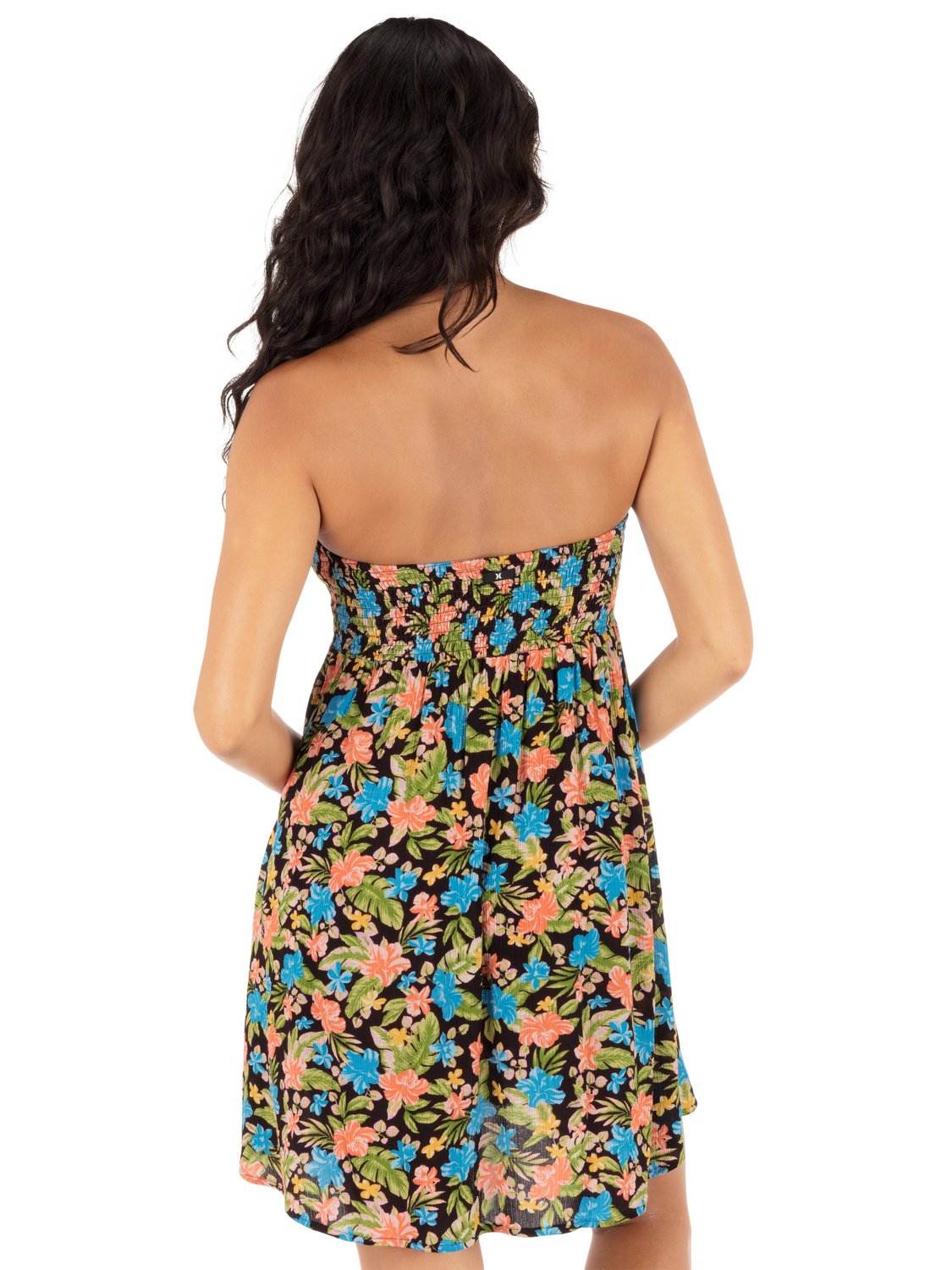Miami Garden Mini Dress in Miami Garden / Mole