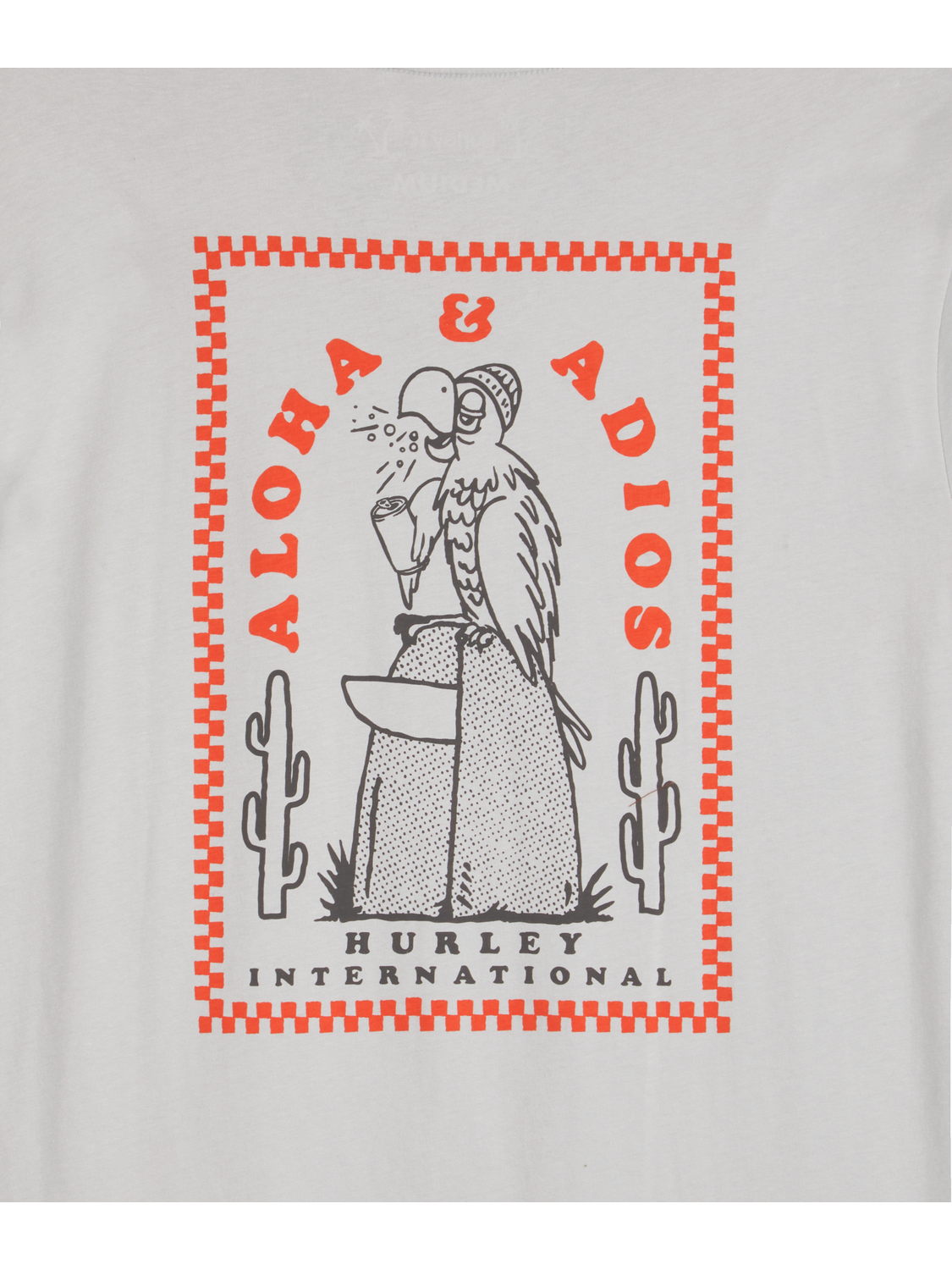 Aloha And Adios Short Sleeve in Light Stone Grey