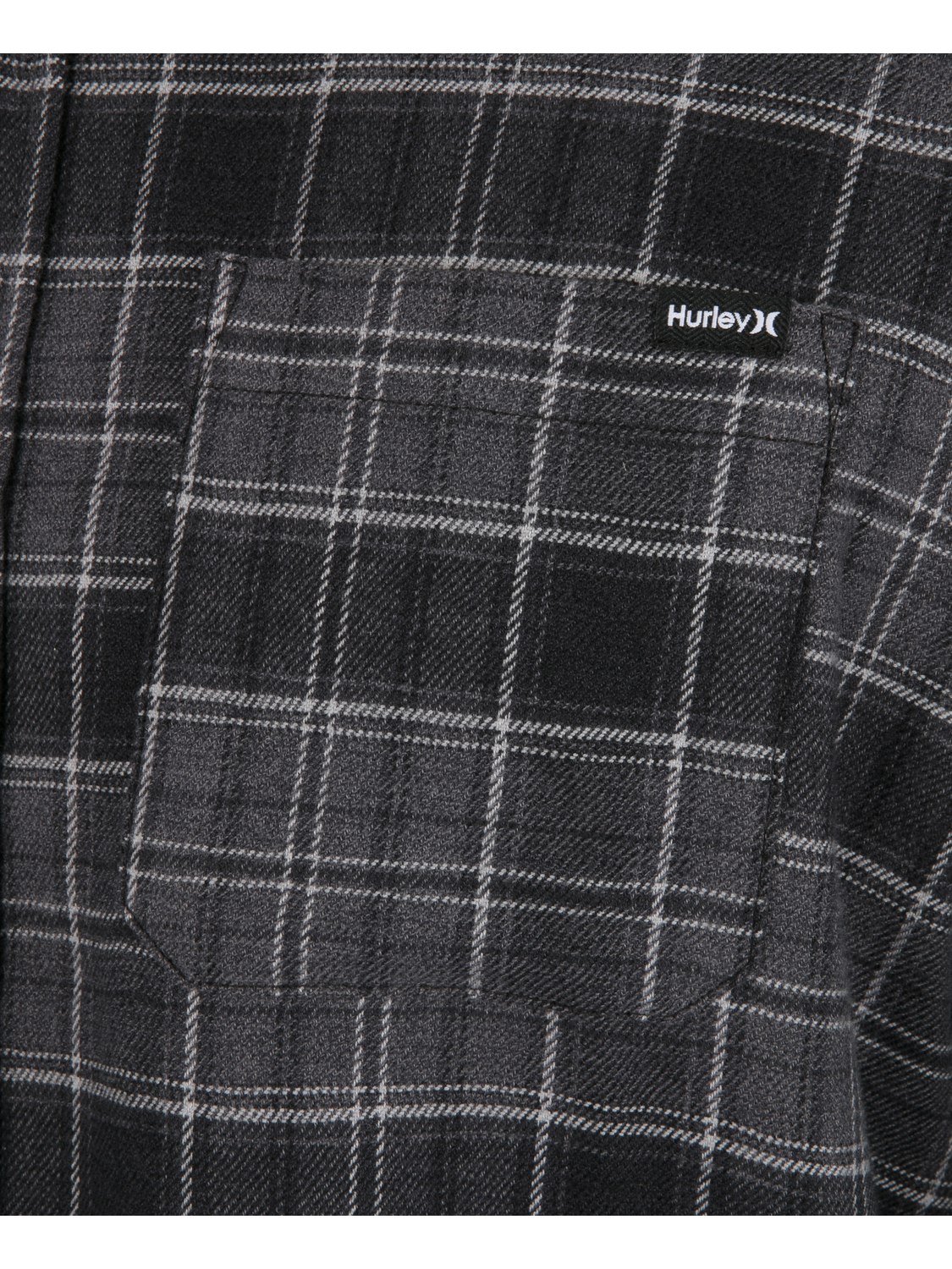 Eugene Flannel Long Sleeve in Black Combo