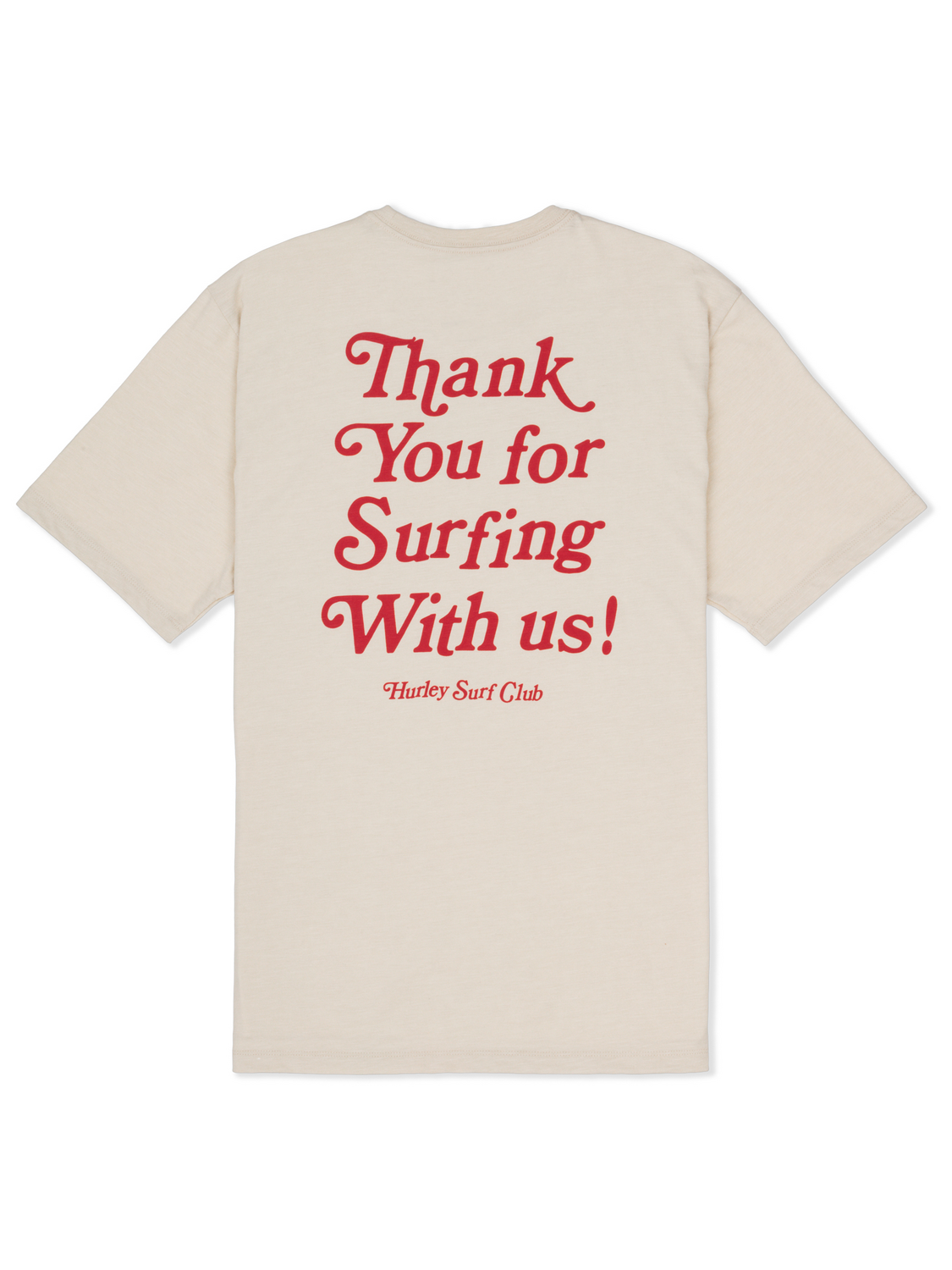 Thank You Slub Short Sleeve in Bone
