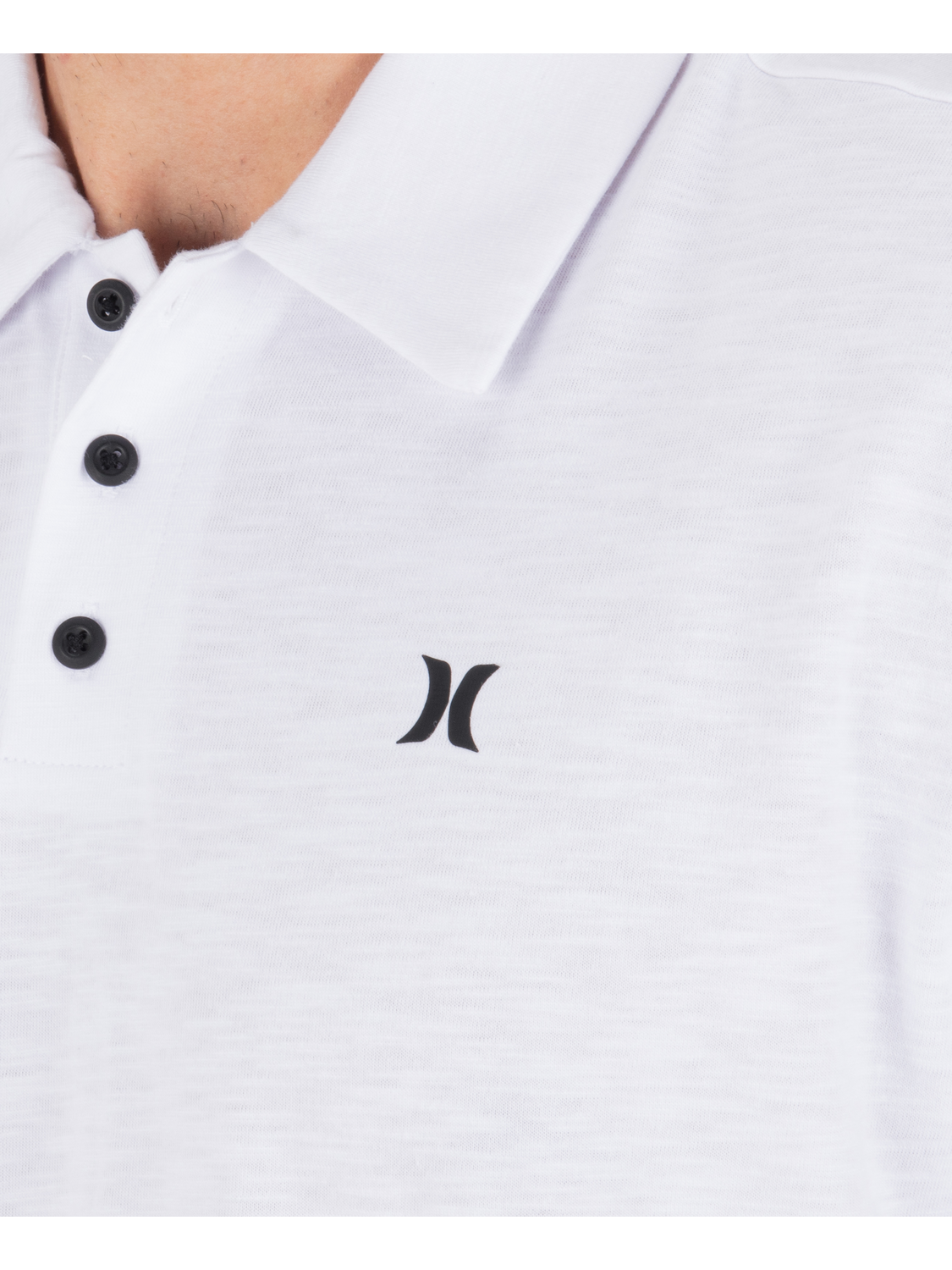 Icon Slub Polo Short Sleeve in White