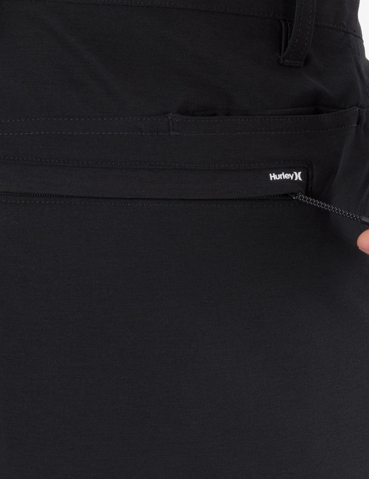 Phantom Heather Walkshort 20" in BLACK