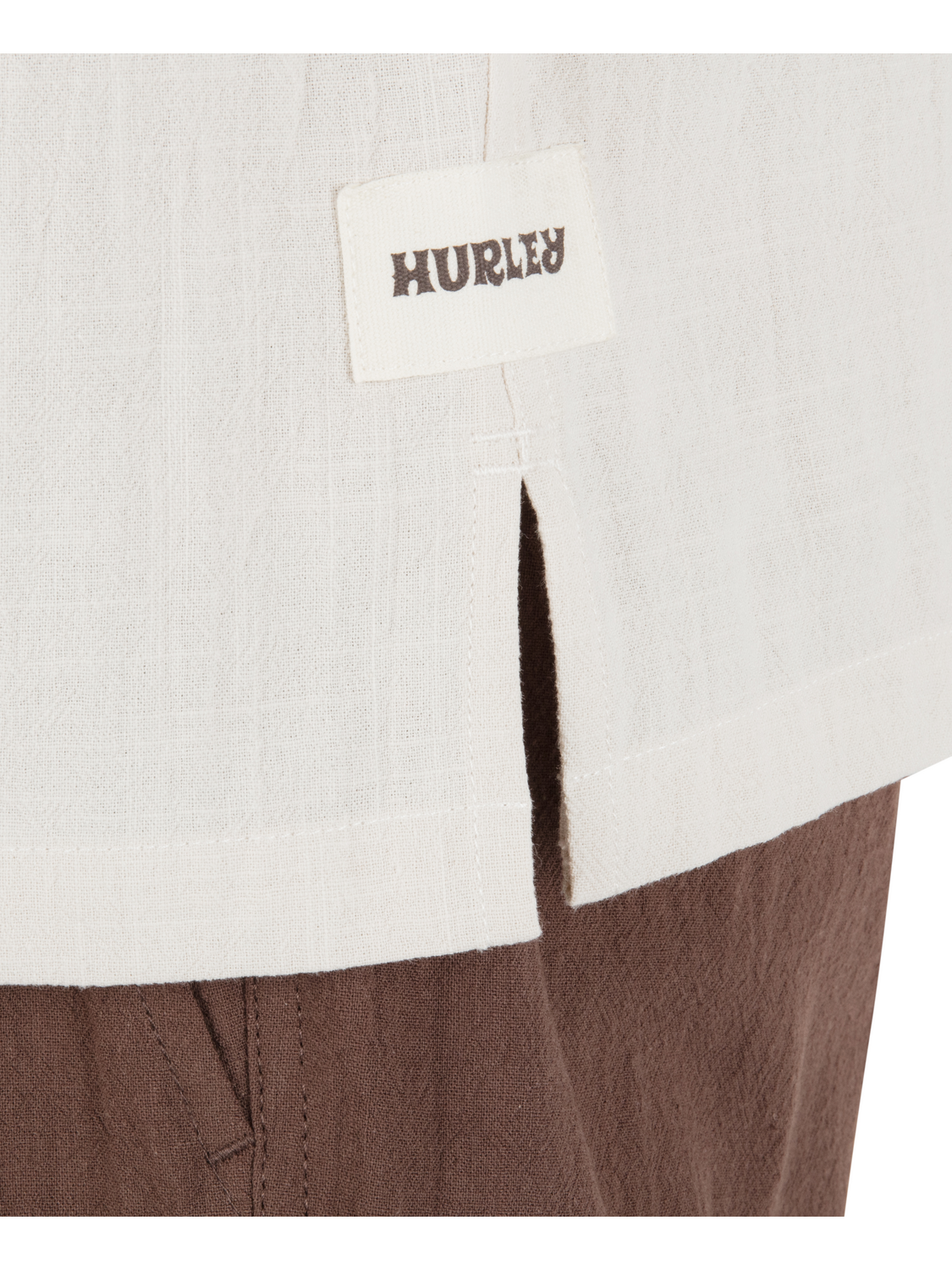 Sano Camp Embroidered Short Sleeve in Bone
