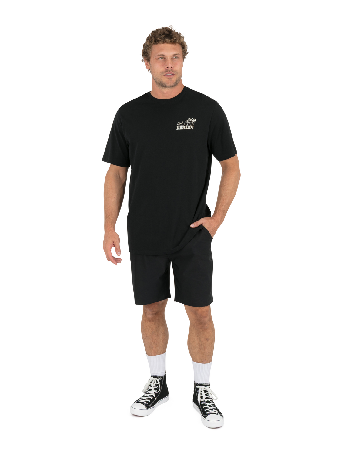 Supper Club Short Sleeve in Black