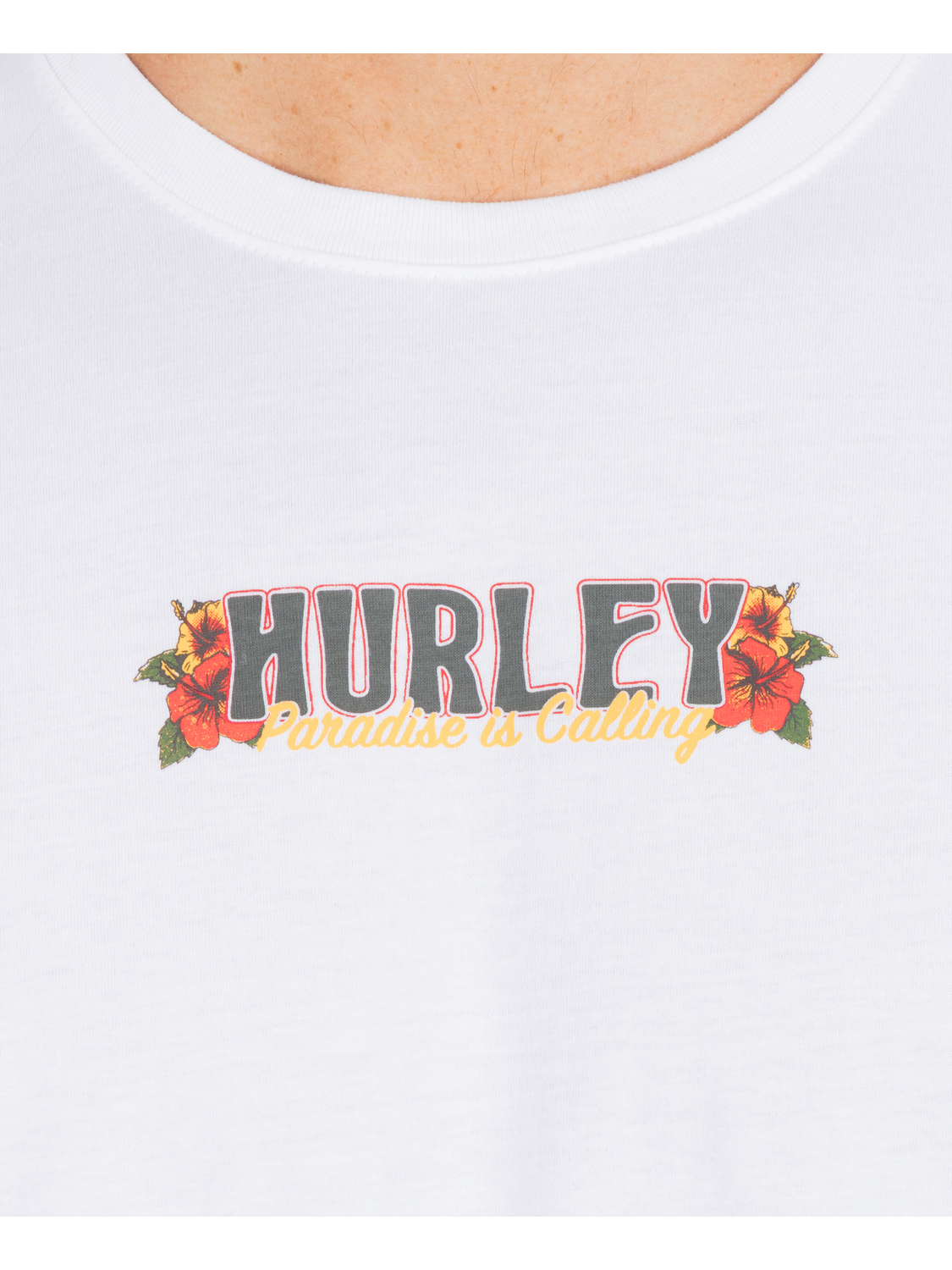 Sippin On Paradise Short Sleeve in White