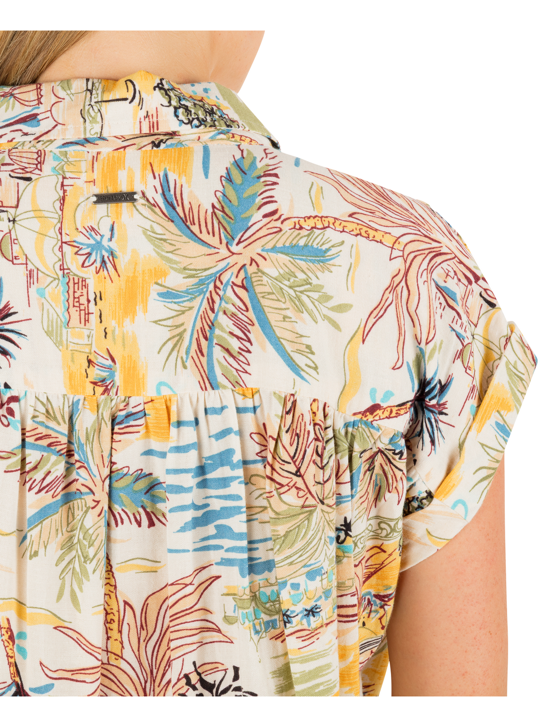 Safari Scenic Short Sleeve in Off White