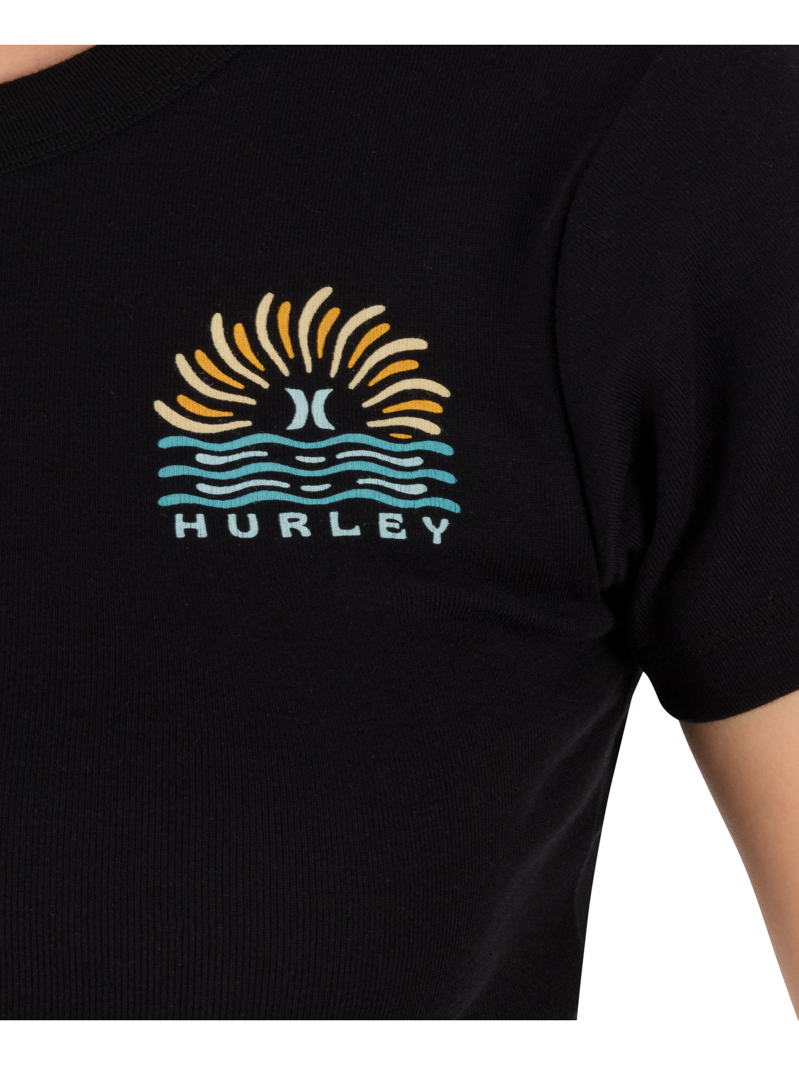 Tranquil Sea Tee in Black