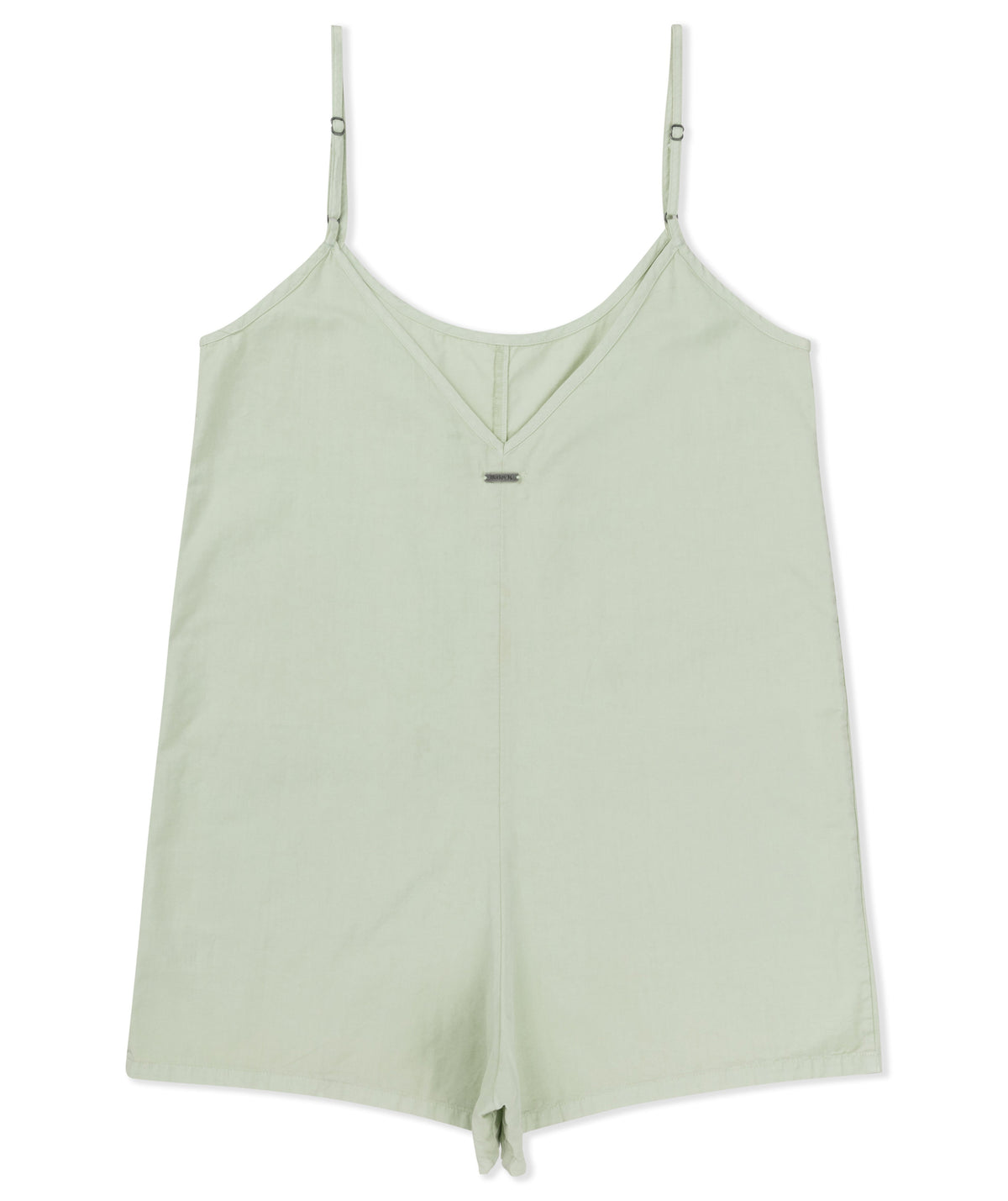 Wavy Days Romper in Seafoam