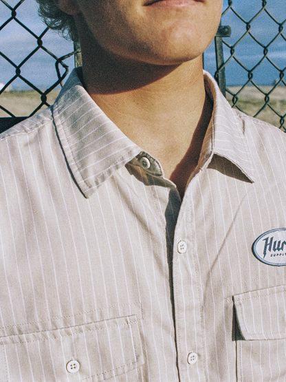 Diesel Short Sleeve in Bone