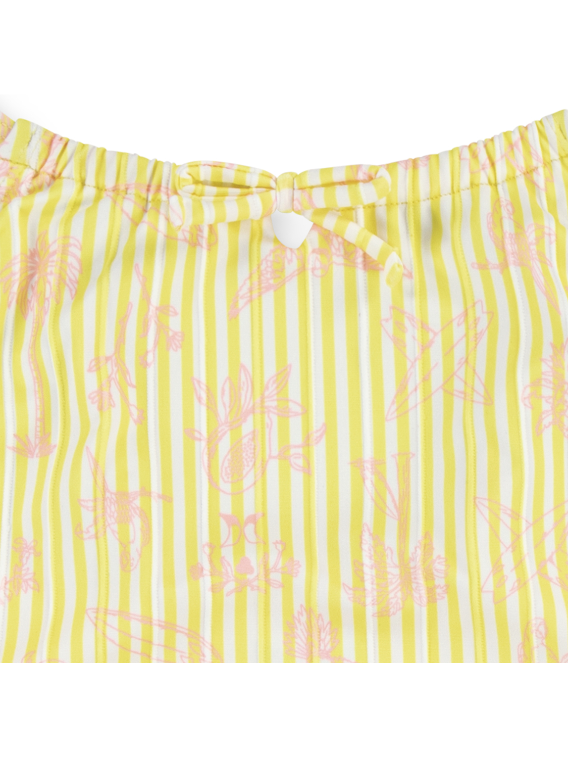 Girls' One Piece Swimsuit in Lemon Sorbet