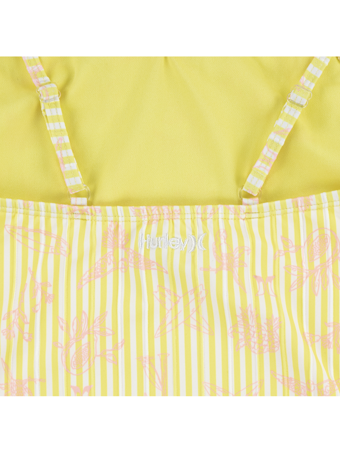 Girls' One Piece Swimsuit in Lemon Sorbet