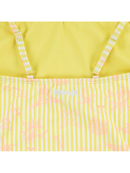 Girls' One Piece Swimsuit in Lemon Sorbet