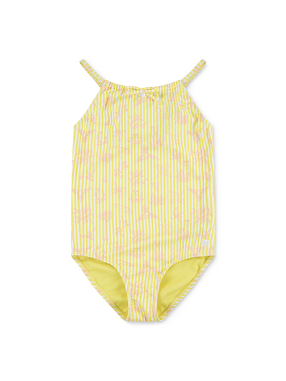 Girls' One Piece Swimsuit in Lemon Sorbet