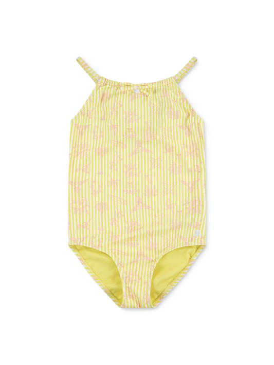 Girls' One Piece Swimsuit in Lemon Sorbet