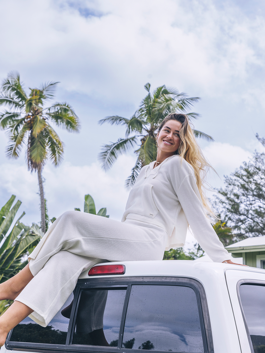 Positano Pant in Tofu