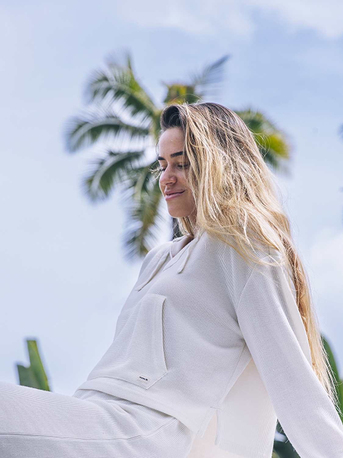 Positano Hoodie in Tofu