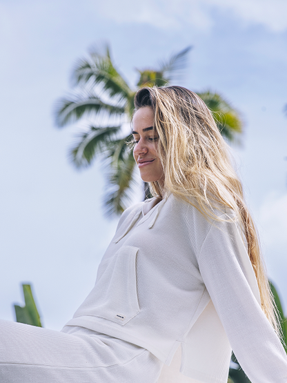 Positano Hoodie in Tofu