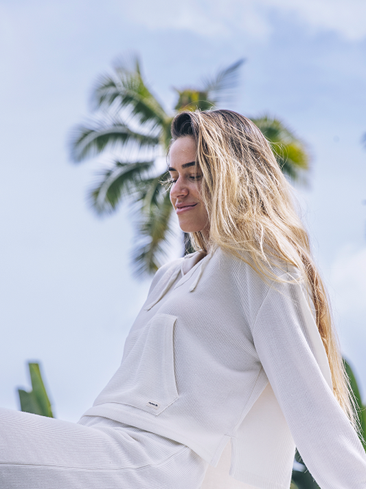 Positano Hoodie in Tofu