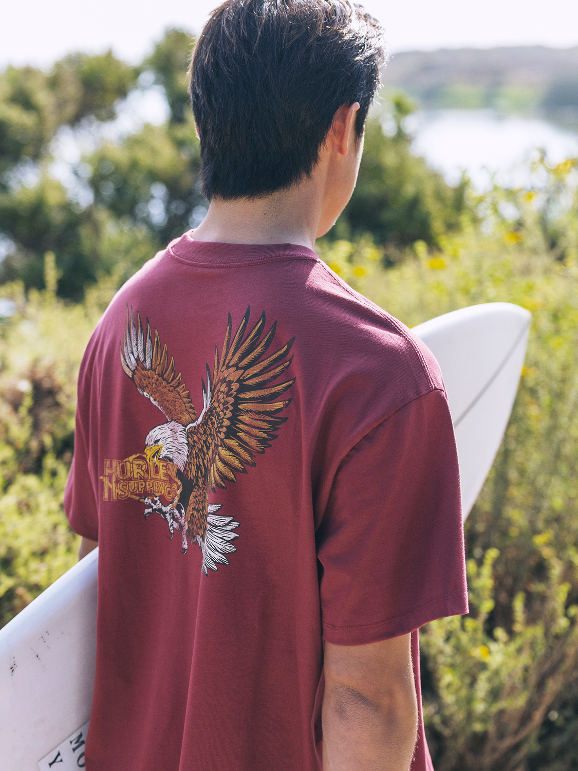 Fly Short Sleeve in Cherry Crimson