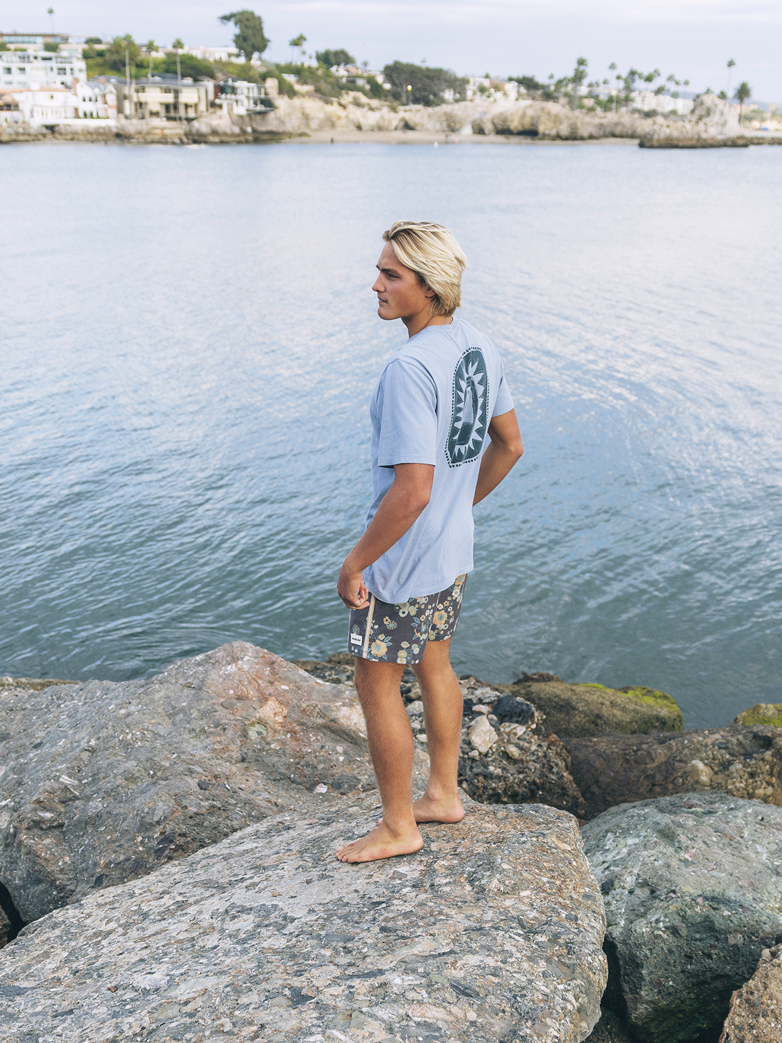 Seclusion Short Sleeve in Worker Blue