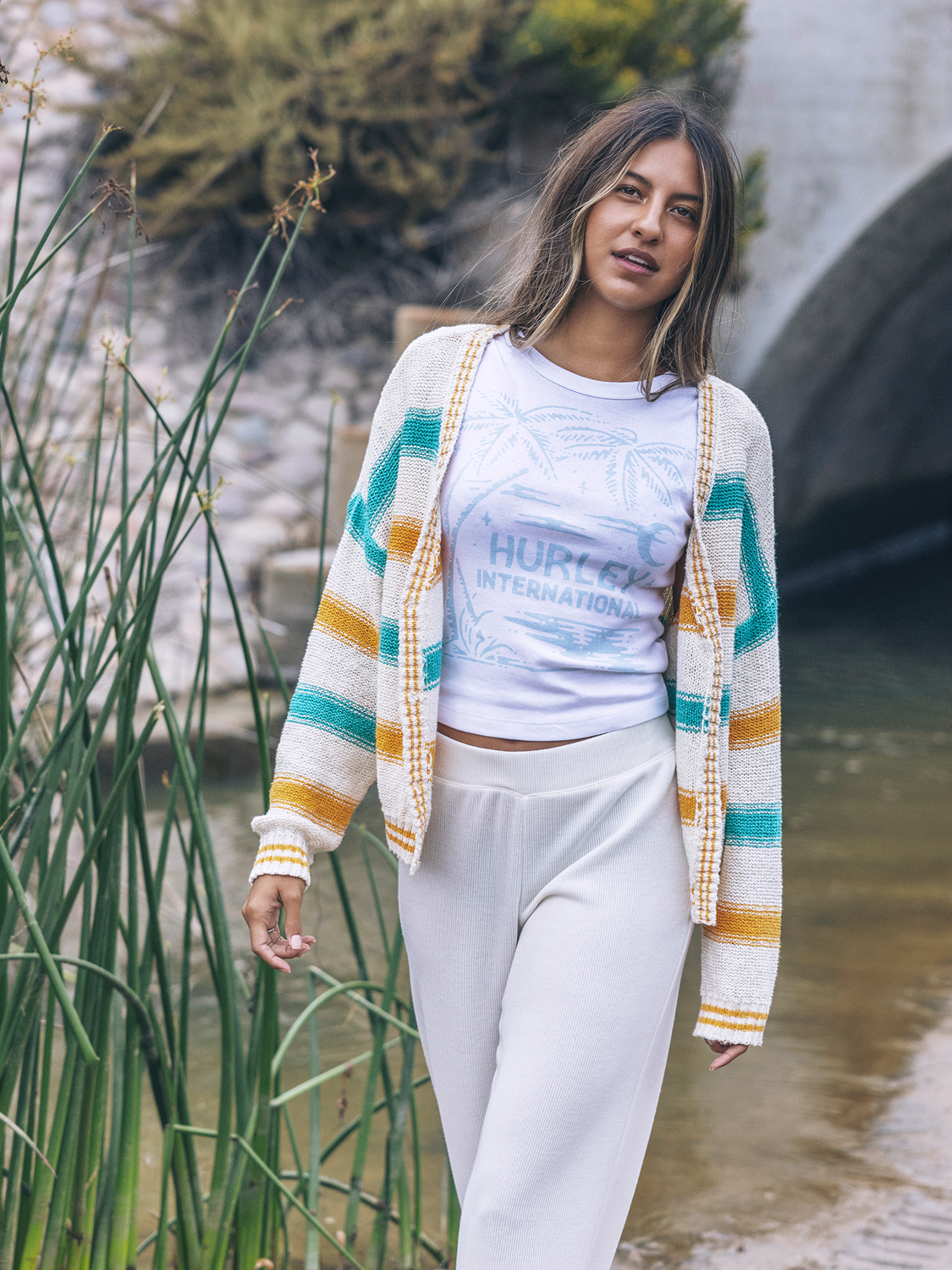 Key West Cardigan in Marigold