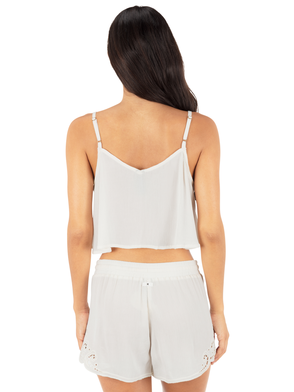 Embroidered Short in Coconut