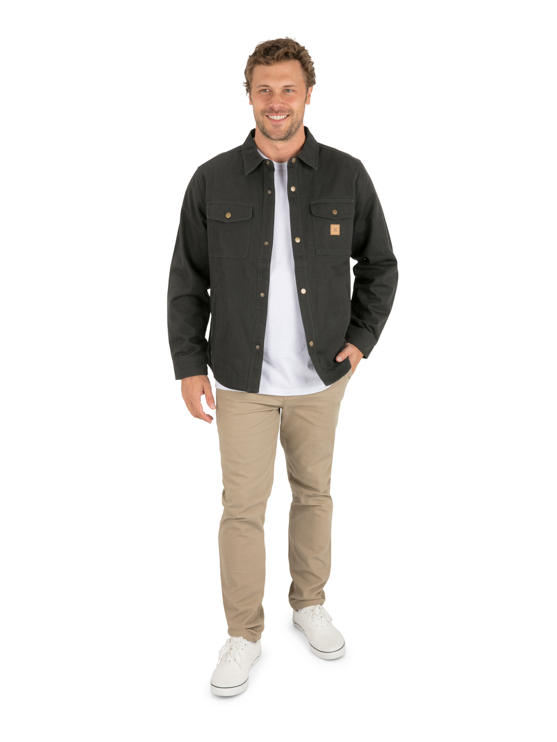 Trade Jacket in Dark Stone Grey