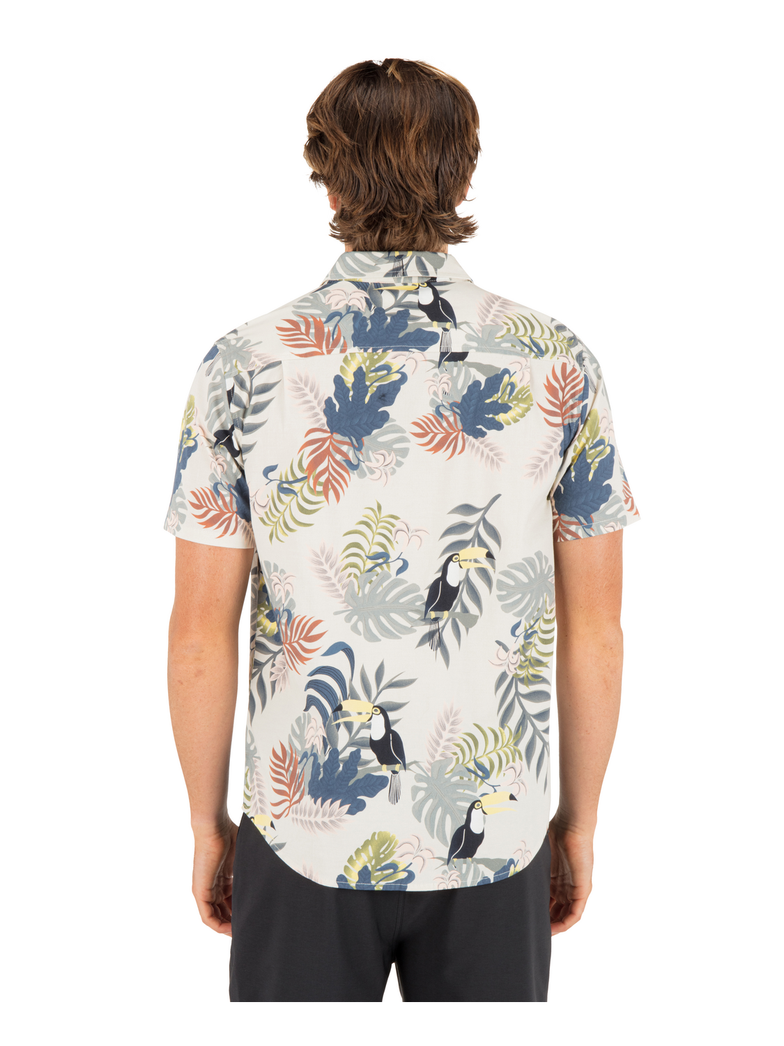 Lido Stretch Short Sleeve in Bone