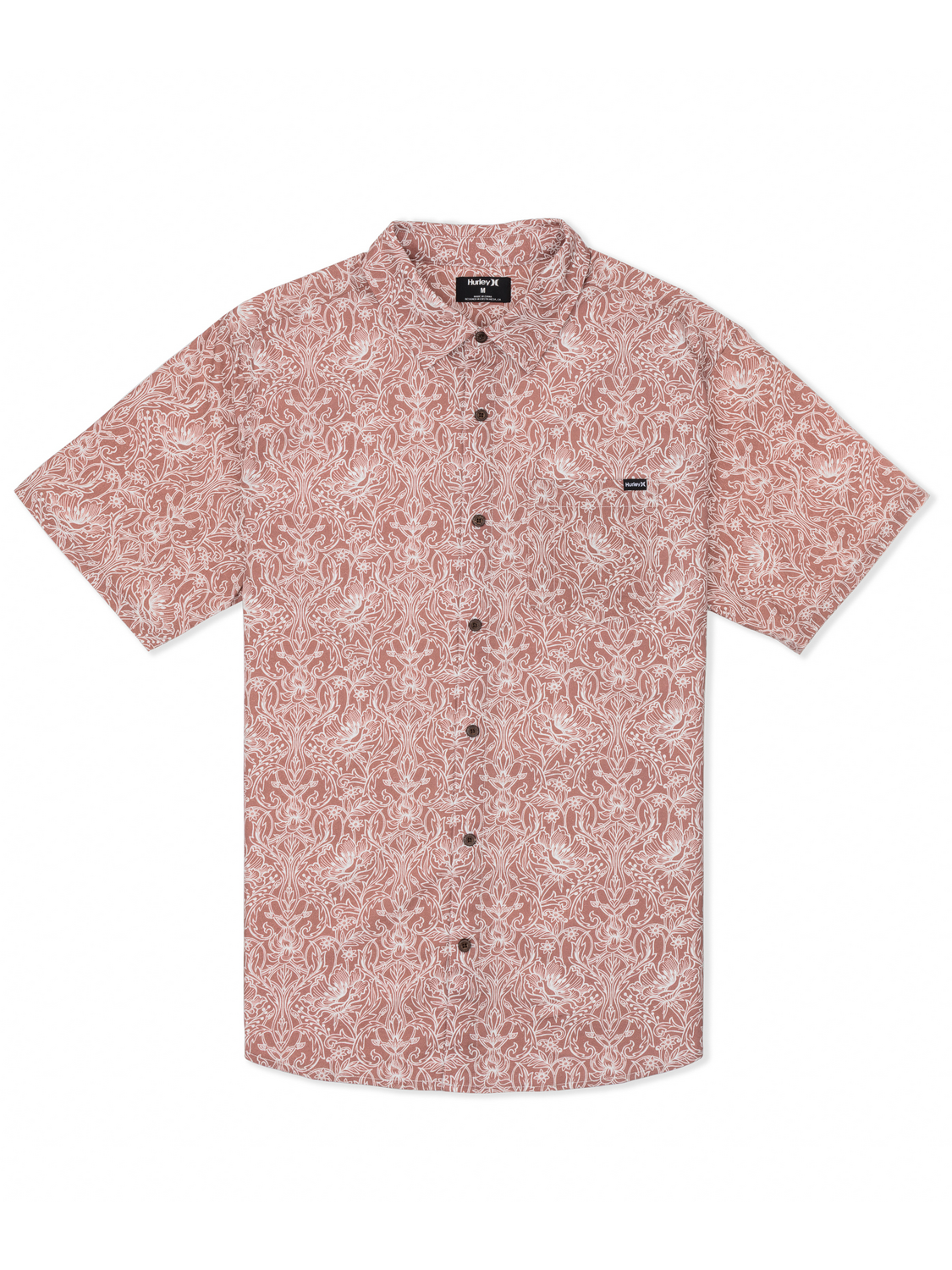 Lido Stretch Short Sleeve in Phantom Rose