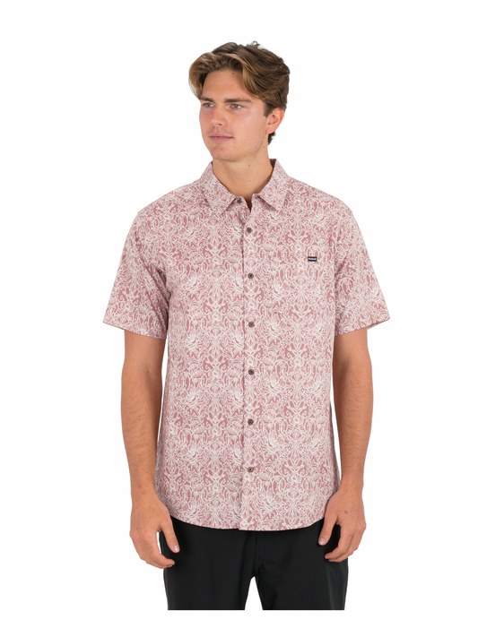 Lido Stretch Short Sleeve in Phantom Rose