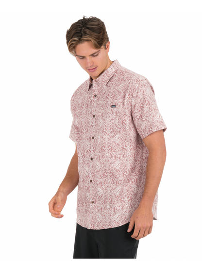 Lido Stretch Short Sleeve in Phantom Rose