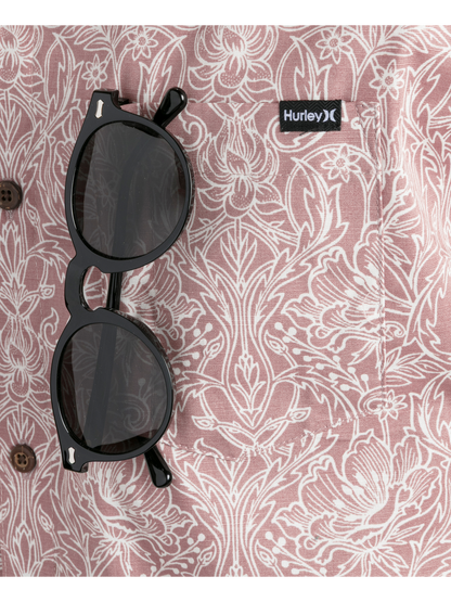 Lido Stretch Short Sleeve in Phantom Rose