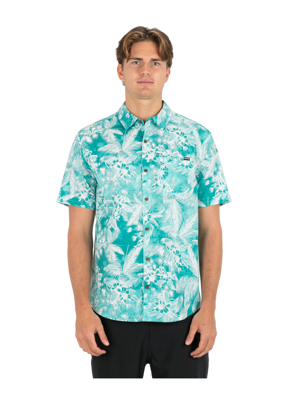 Lido Stretch Short Sleeve in Real Teal