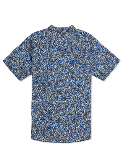 Lido Stretch Short Sleeve in Abyss