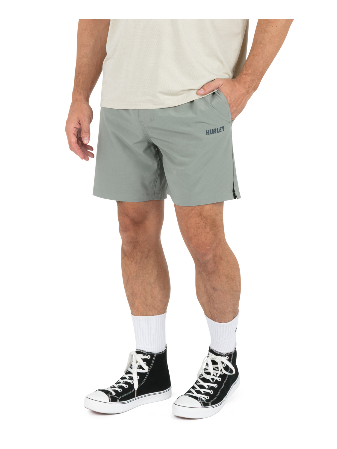 H2O Dri Trek Stretch 7" in Great White