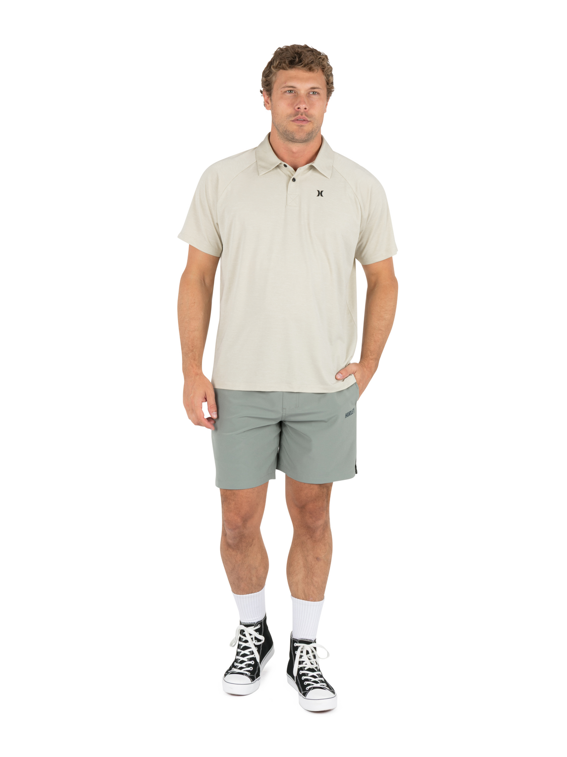 H2O Dri Trek Stretch 7" in Great White