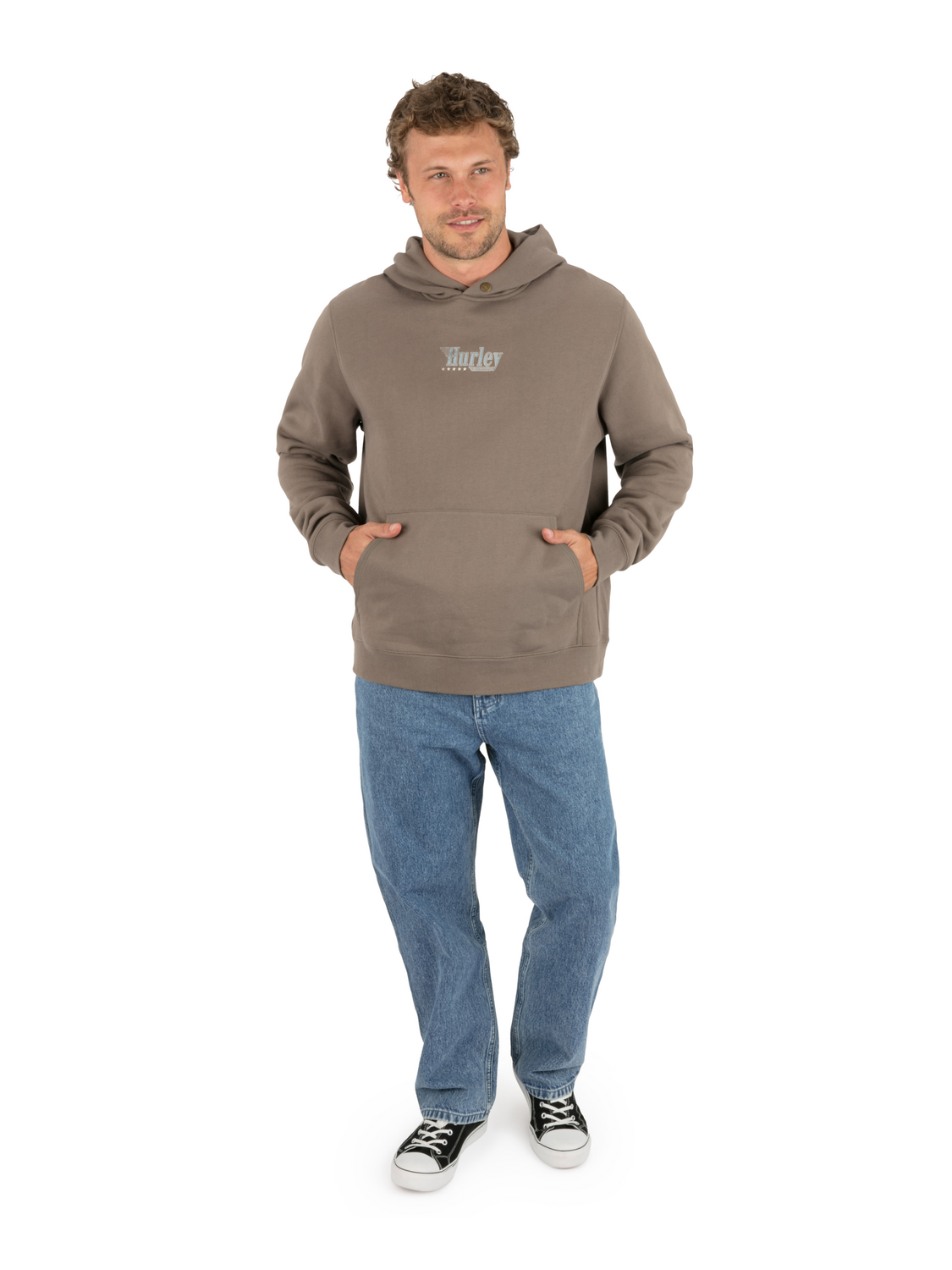 Outlaw Pullover in Olive Grey
