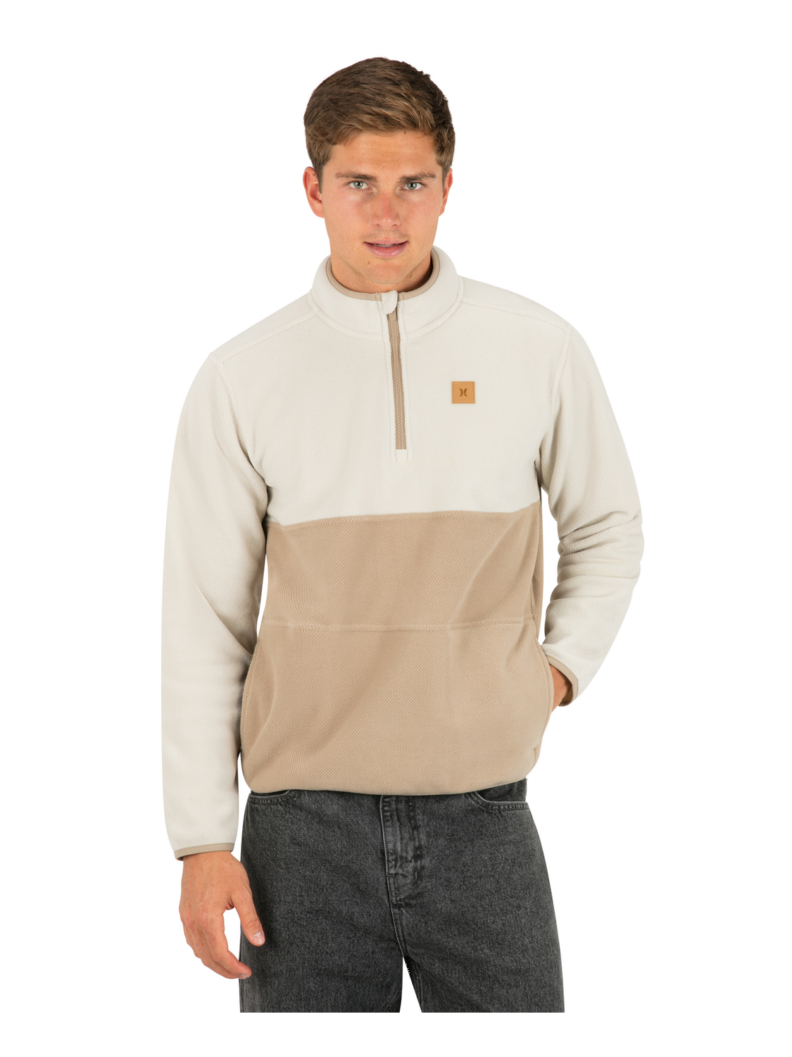 Cozypeak Quarter Zip in Bone