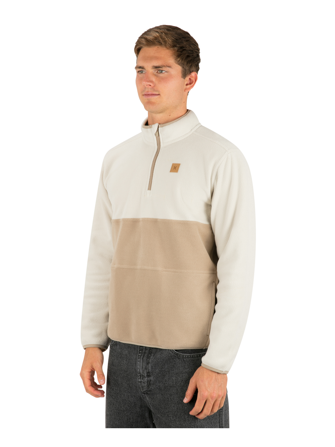 Cozypeak Quarter Zip in Bone