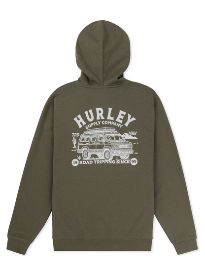 Road Trippin Pullover in Cargo