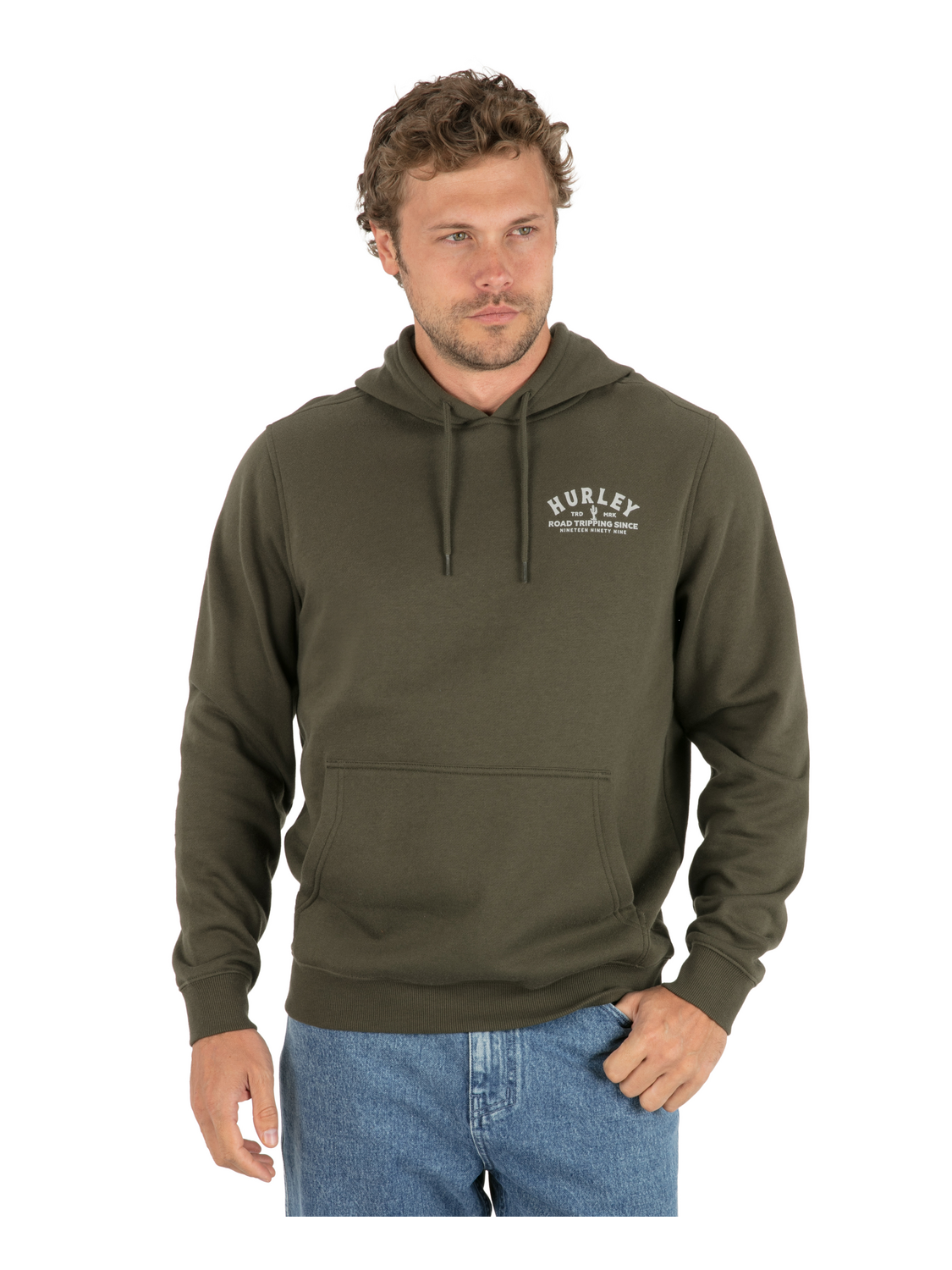 Road Trippin Pullover in Cargo