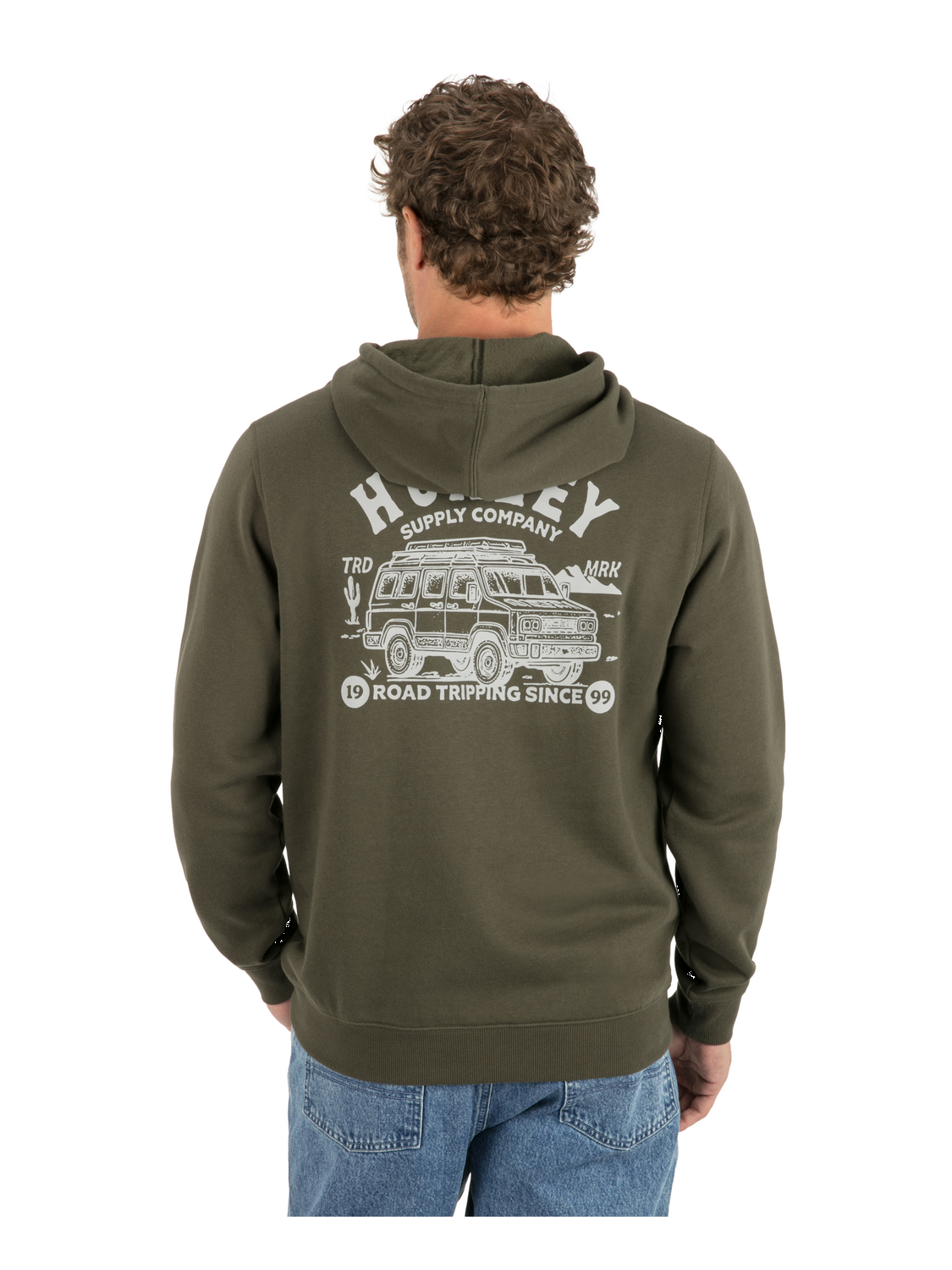 Road Trippin Pullover in Cargo