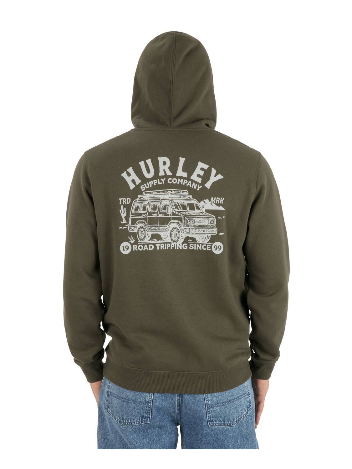 Road Trippin Pullover in Cargo