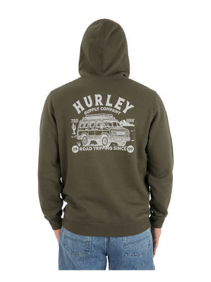 Road Trippin Pullover in Cargo