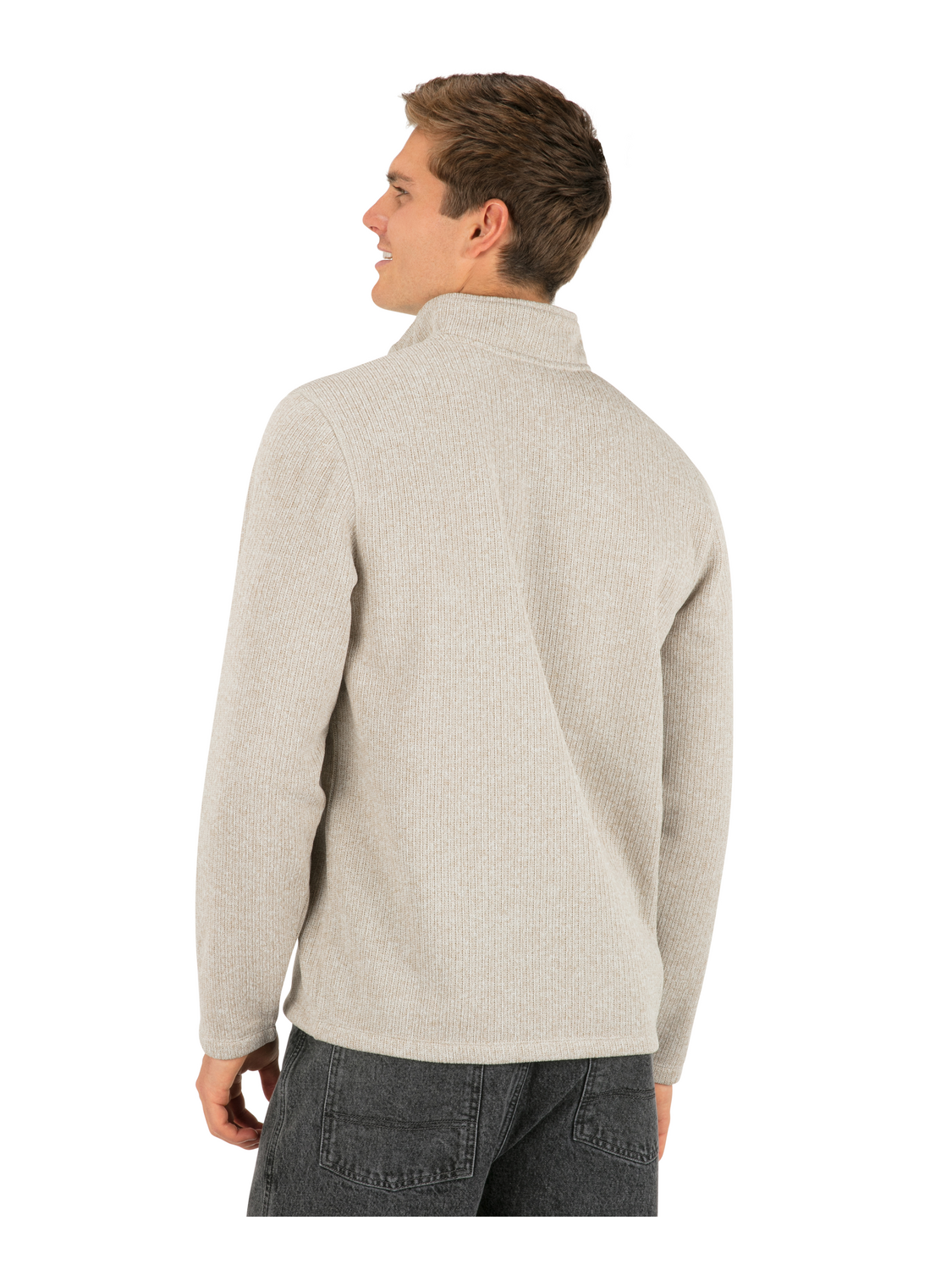 Fairmont Mock Neck in Bone