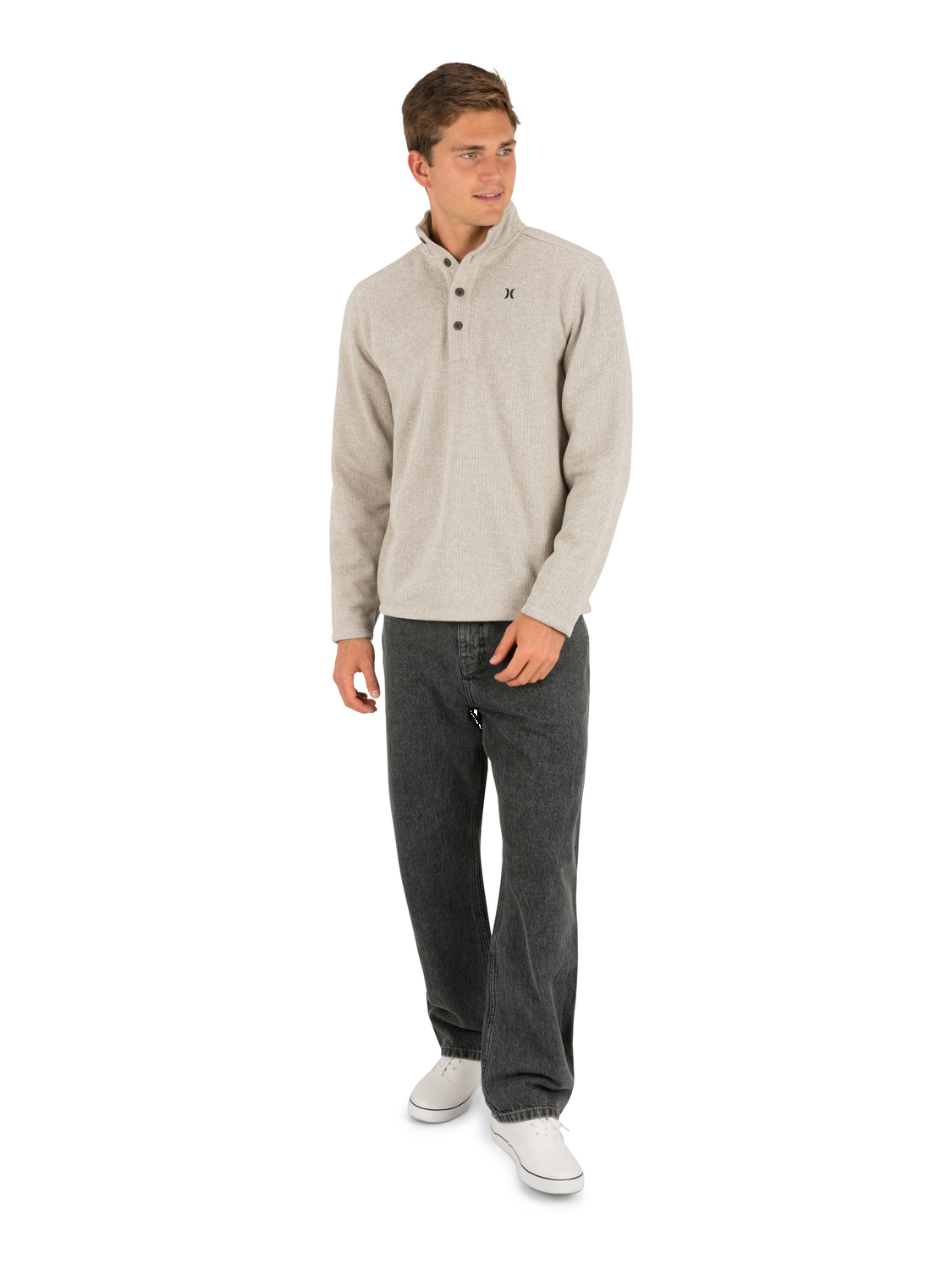 Fairmont Mock Neck in Bone