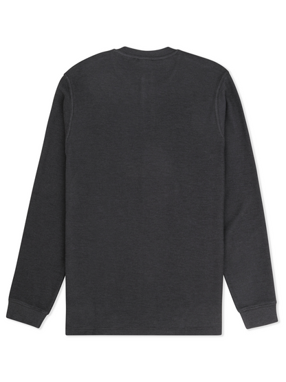Coastal Thermal Long Sleeve in Dark Stone Grey