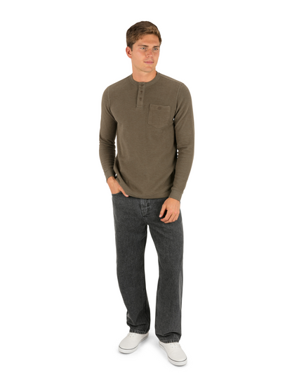 Coastal Thermal Long Sleeve in Olive