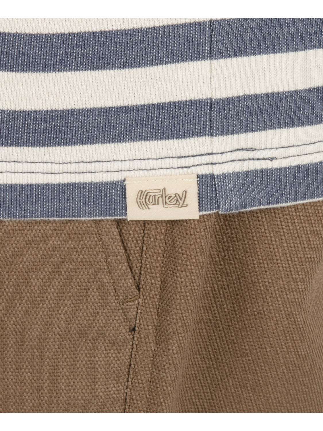 Hurley x Mikey DeTemple Heritage Stripe Short Sleeve in Monsoon