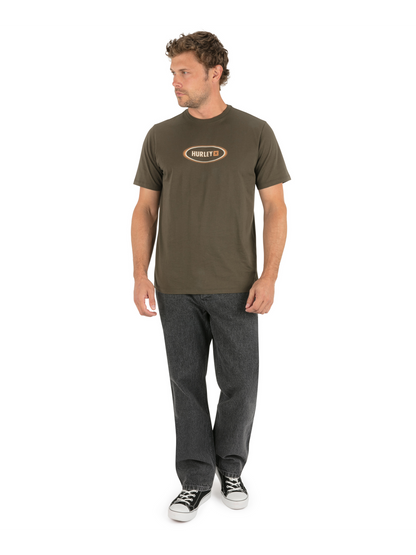 Washington Relaxed Denim Pant in Black Acid Wash